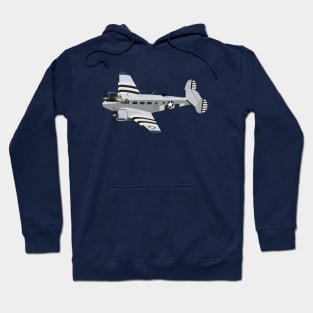 Model 18 American WW2 Airplane Hoodie